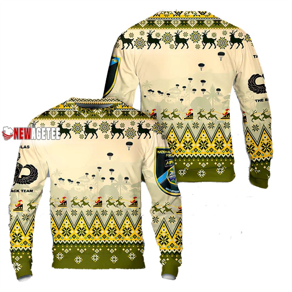Ntc Operations Group Tarantula Airborne Christmas Sweater