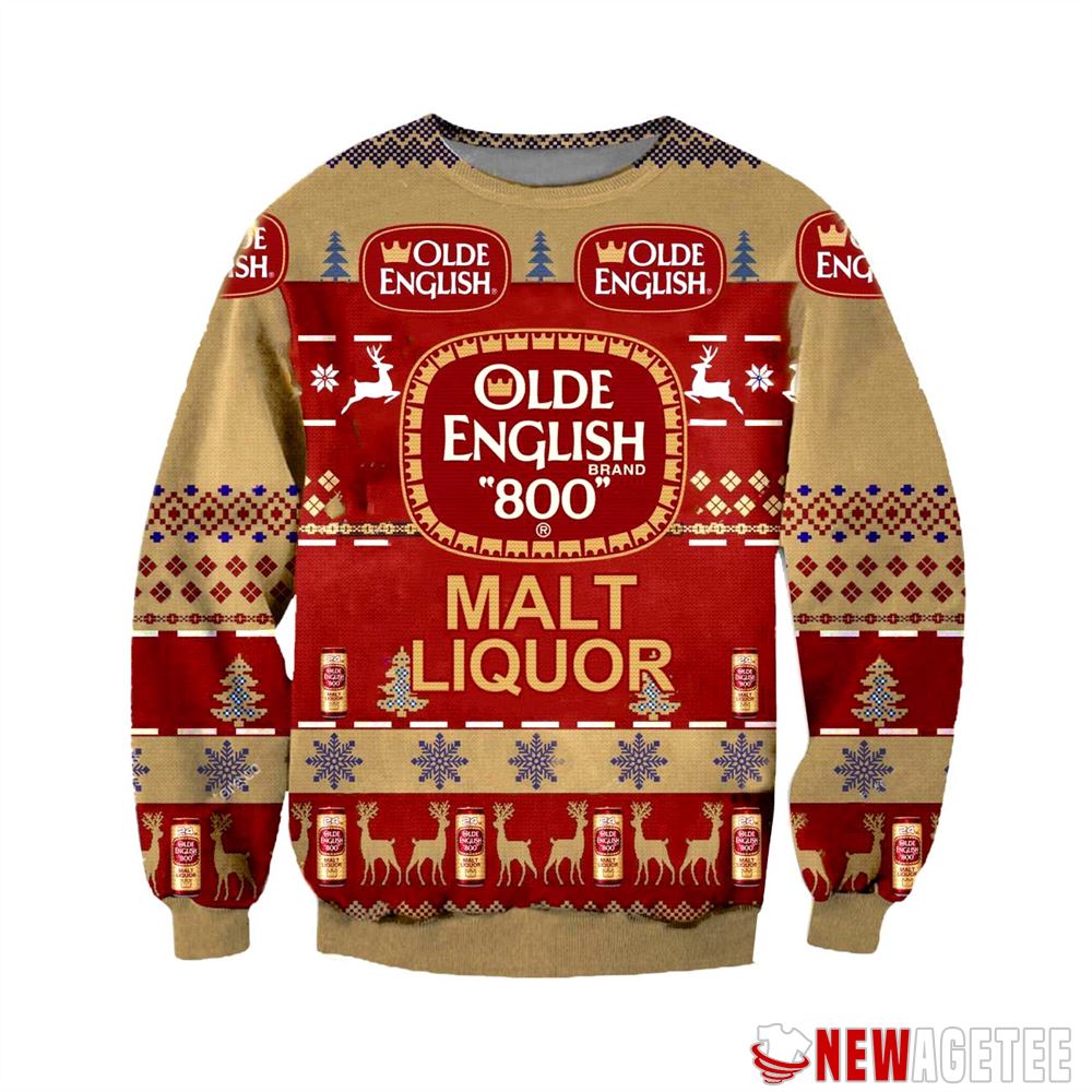 Old English 800 Ugly Christmas Sweater Gift