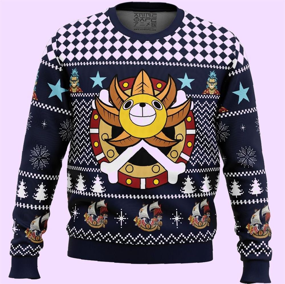 One Piece Thousand Sunny Christmas Ugly Sweater