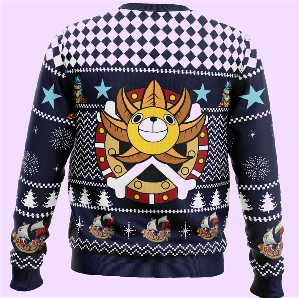 One Piece Thousand Sunny Christmas Ugly Sweater