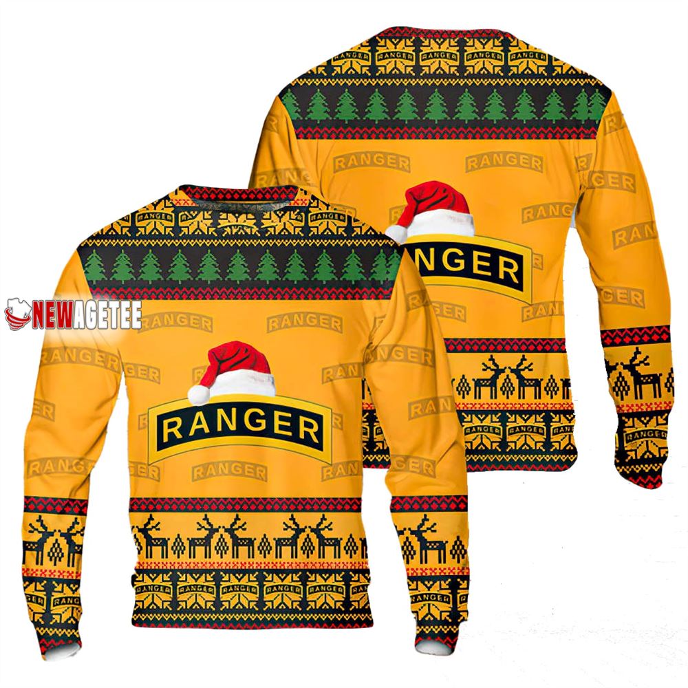 Ranger Tab Christmas Ugly Sweater