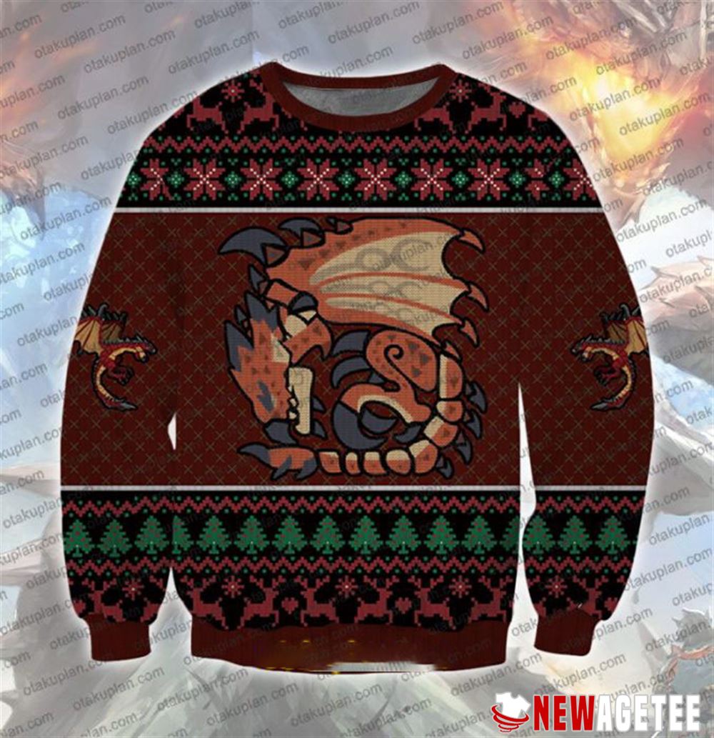 Rathalos Monster Hunter Ugly Christmas Sweater