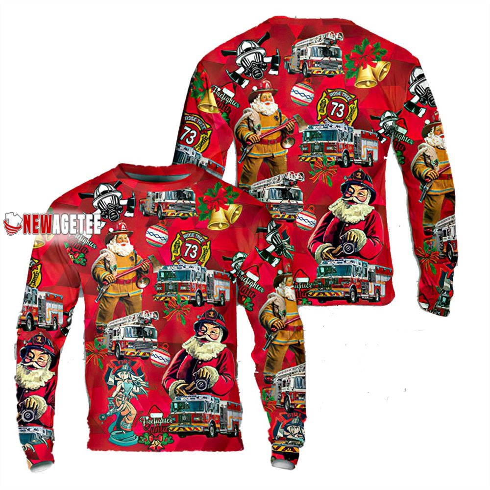 Rose Tree Fire Company Media Pennsylvania Christmas Sweater