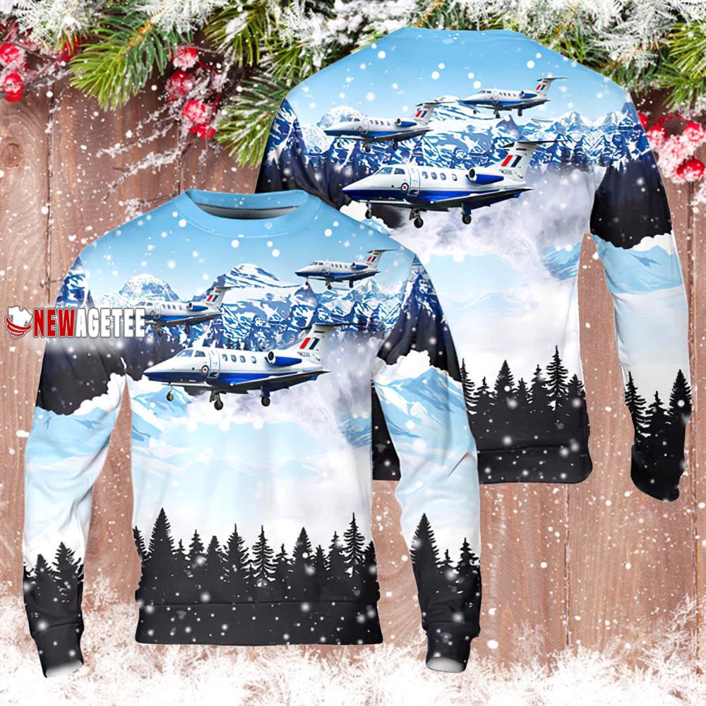 Royal Air Force Embraer Phenom 100e Christmas Sweater
