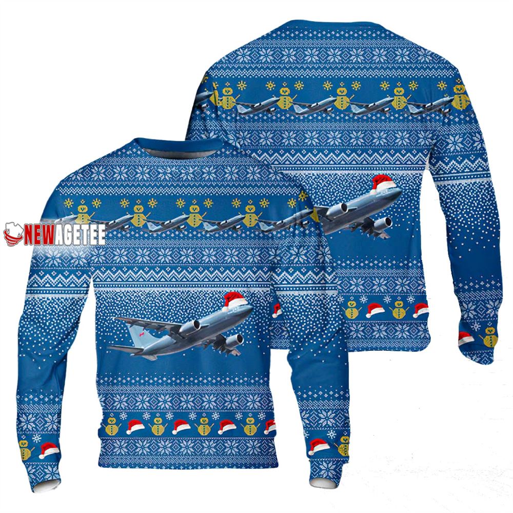 Royal Canadian Air Force Airbus 310 Christmas Sweater