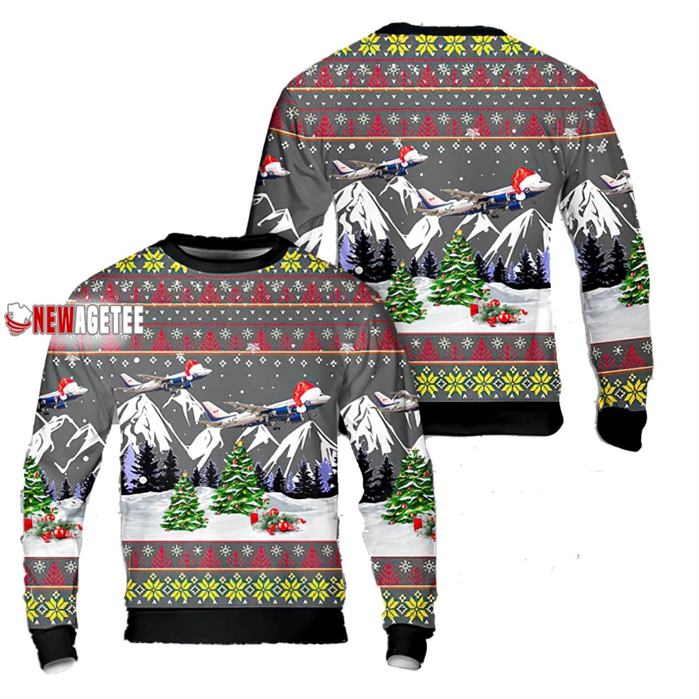 Royal Canadian Air Force Airbus 330 Christmas Ugly Sweater
