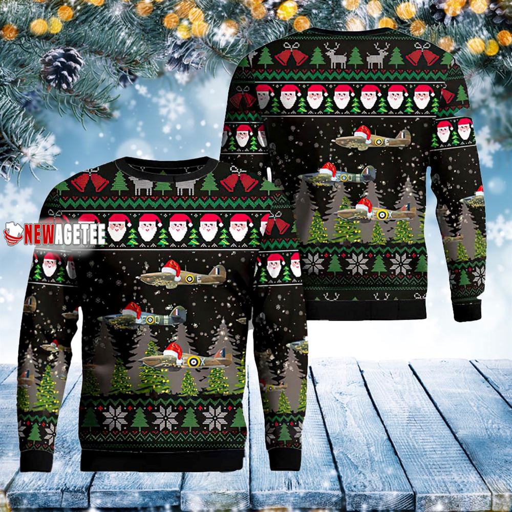 Royal Canadian Air Force Hurricanes Christmas Sweater