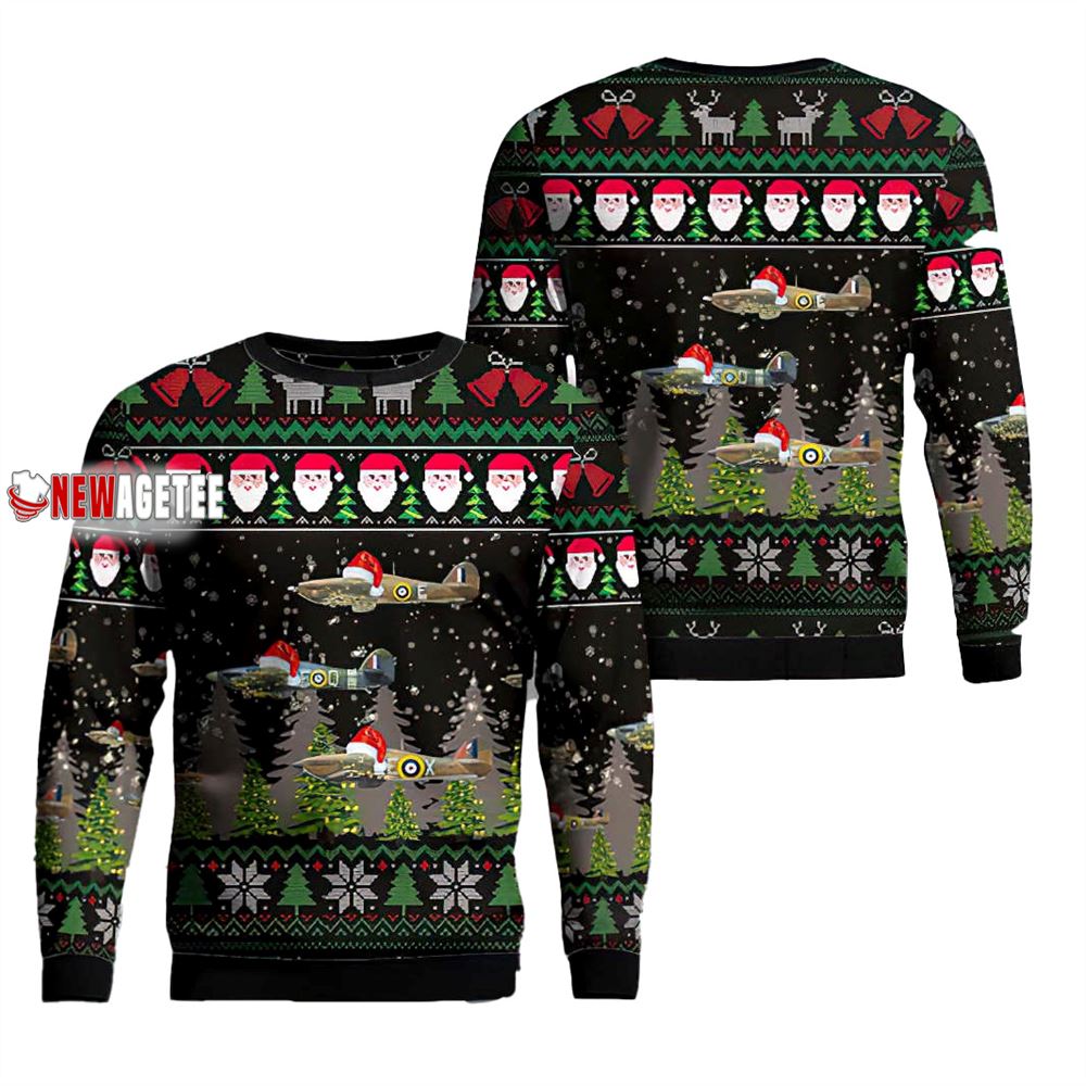 Royal Canadian Air Force Hurricanes Christmas Sweater