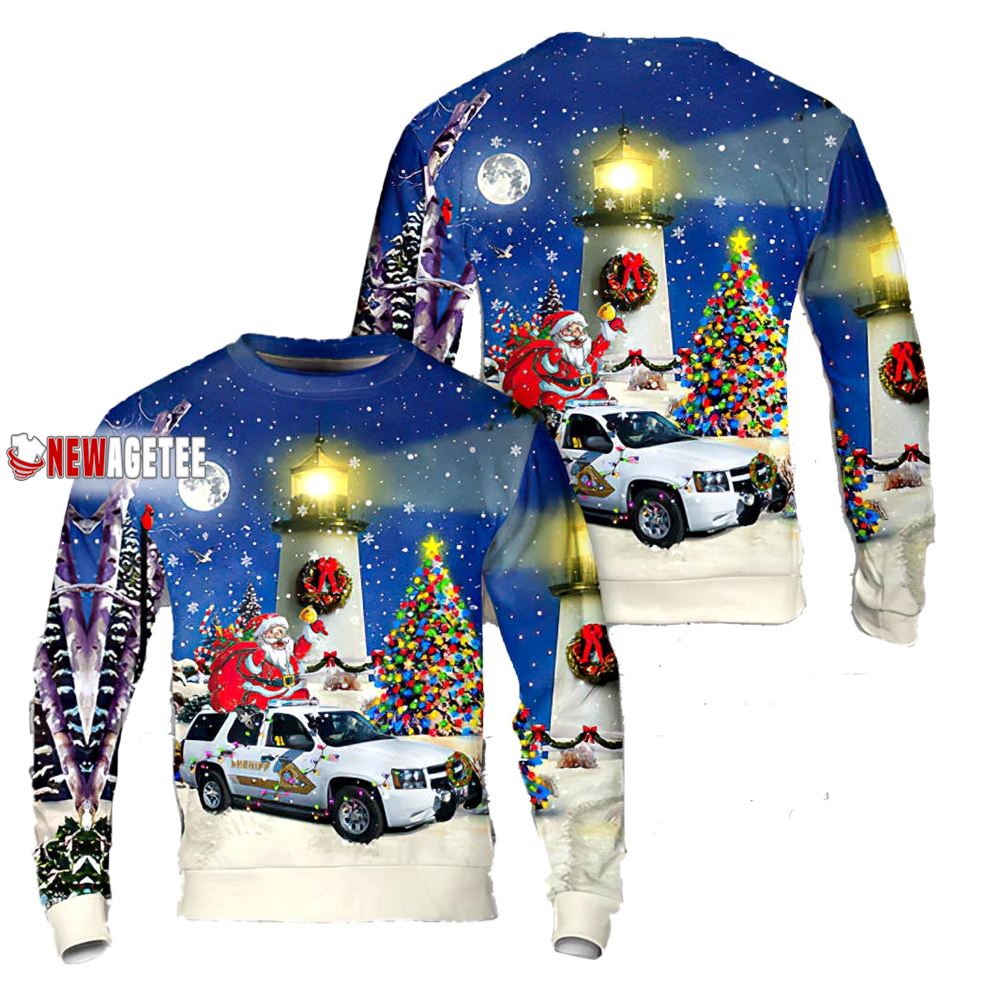 San Bernardino County Sheriff Christmas Ugly Sweater