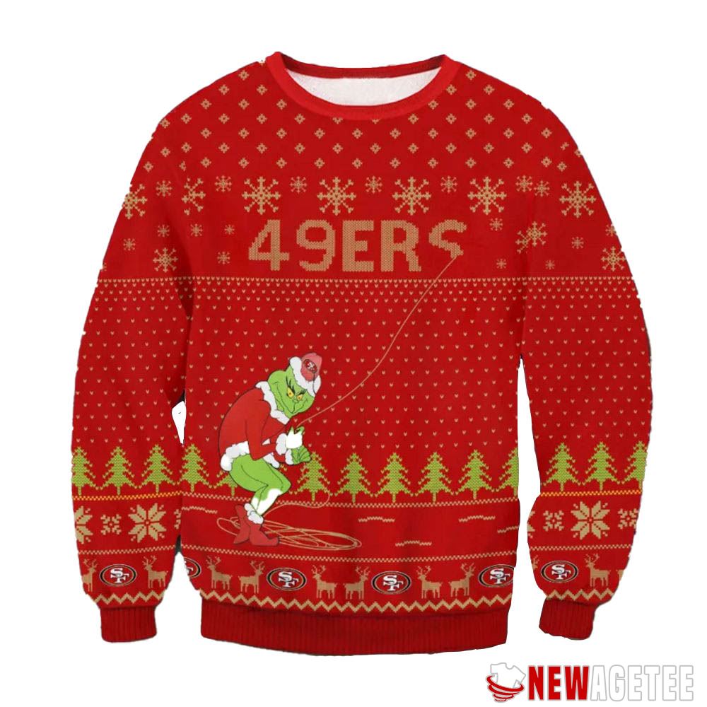 San Francisco 49ers Skull Wings Nfl Ugly Christmas Sweater