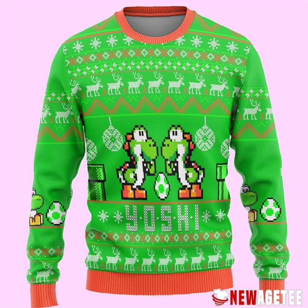 Super Mario Yoshi Ugly Christmas Sweater