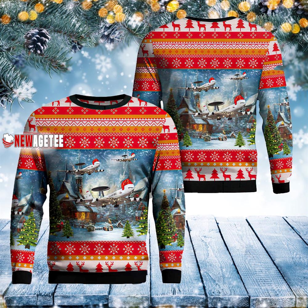 Us Air Force C 141 Loadmaster Christmas Ugly Sweater