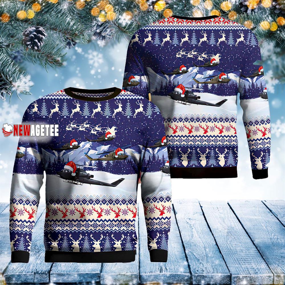 Us Army Ah 1f Christmas Sweater