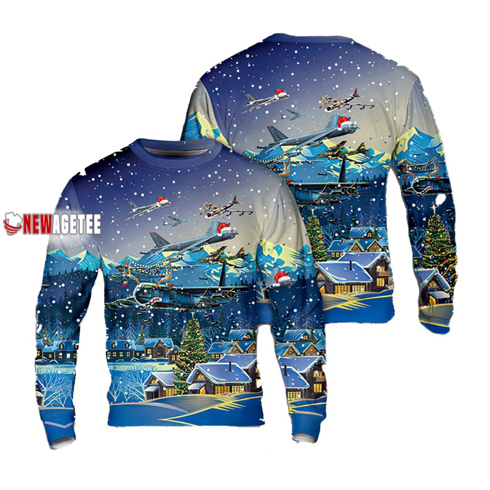 Us Army Boeing B 52 Stratofortress Christmas Sweater