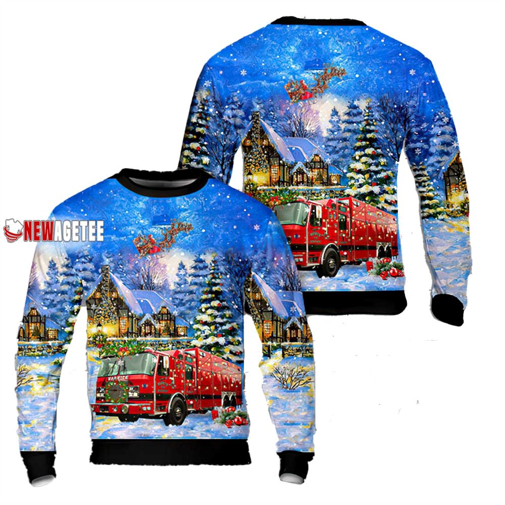 Waste Management Mack Lr With Mcneilus Zr Side Loader Christmas Sweater Waste Management Mack Lr With Mcneilus Zr Side Loader Christmas Sweater