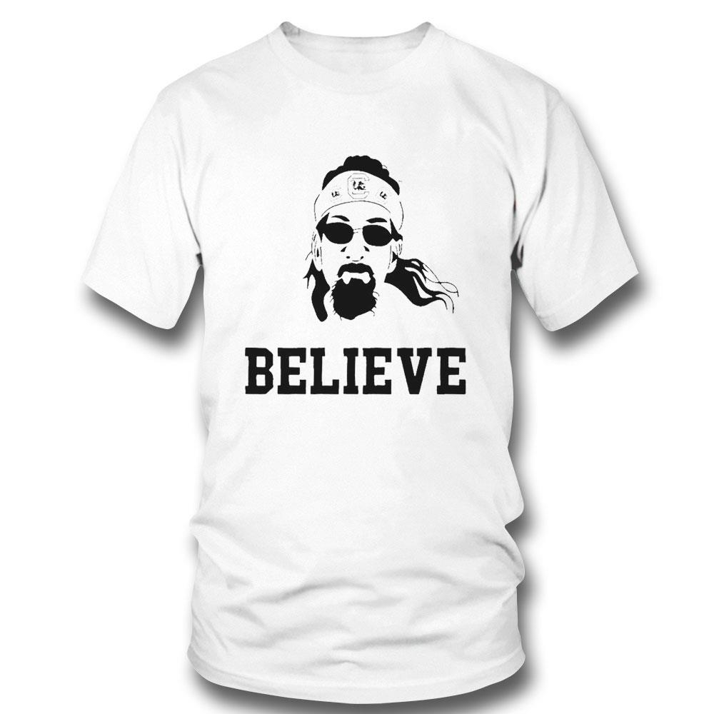 Carlton Thompson South Carolina Gamecocks Believe Shirt Long Sleeve Tee