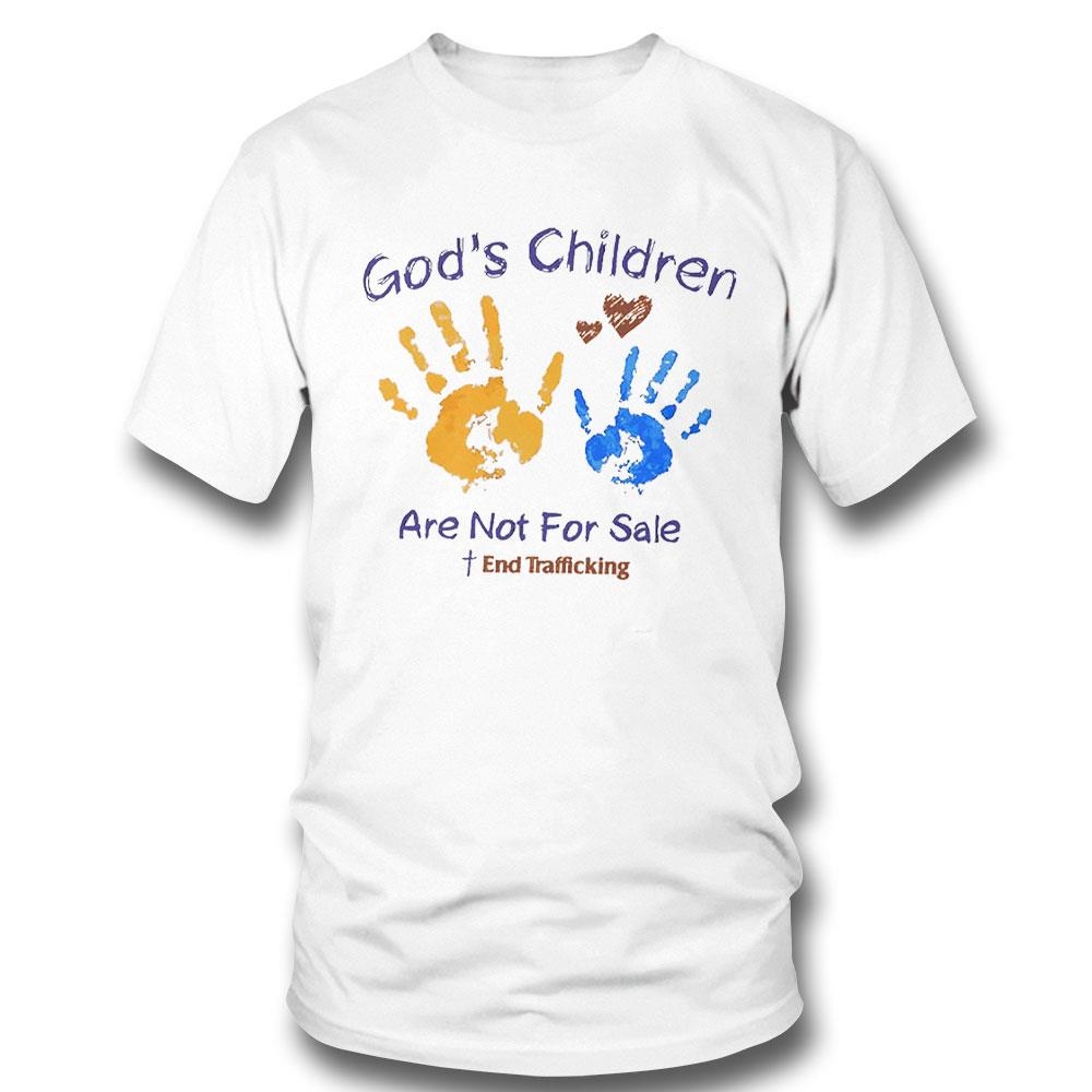 God’s Children Are Not For Sale End Traffiicking Shirt Long Sleeve Tee