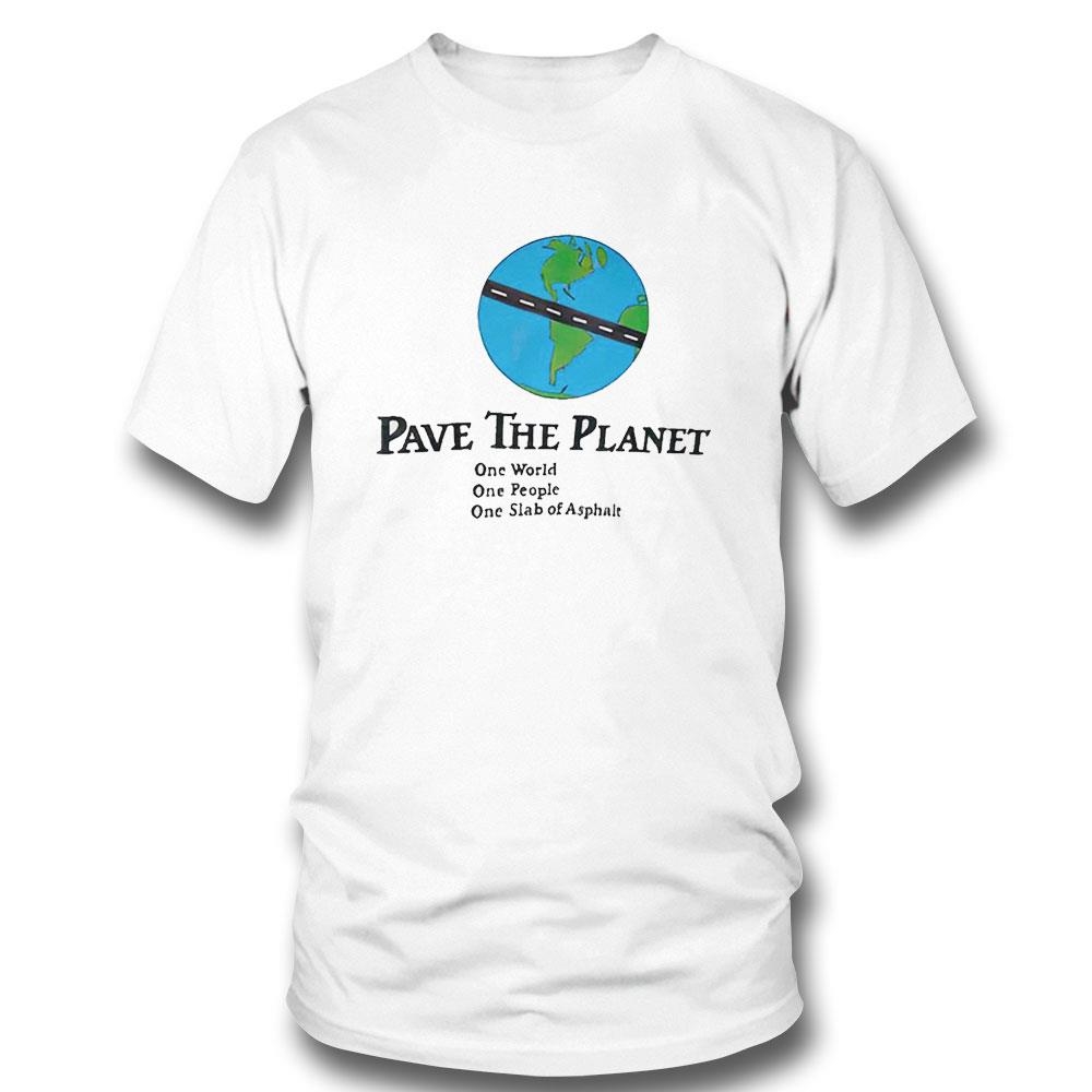Pave The Planet One World T-shirt Long Sleeve Tee