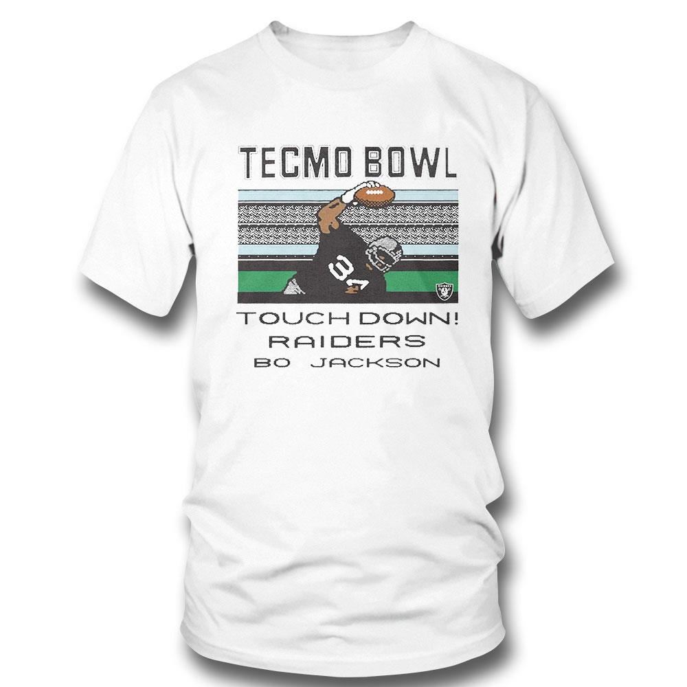 Tecmo Bowl Raiders Bo Jackson Shirt Hoodie