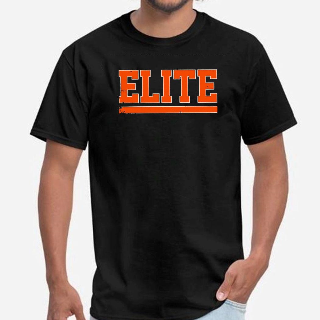 Cleveland Elite Text Logo Shirt Hoodie