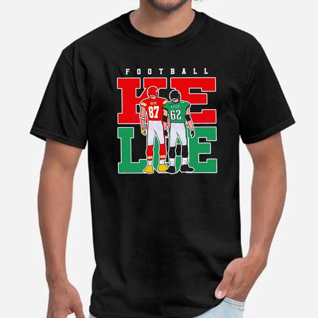 Jason Kelce And Travis Kelce American Football Kelce Characters Shirt