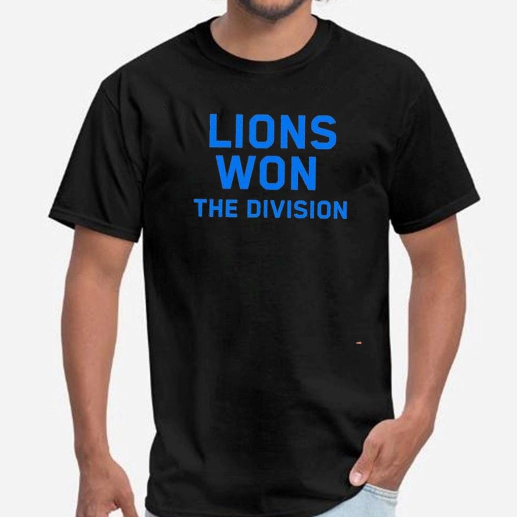Lions Won The Division Shirt