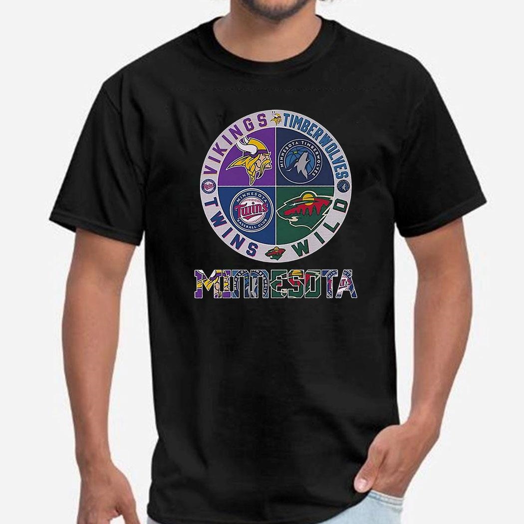 Minnesota Sports City T-shirt Hoodie