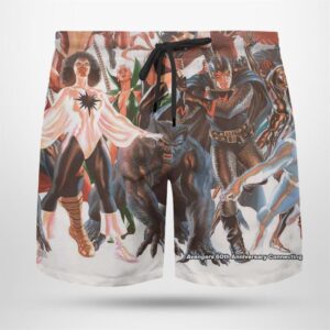 3 Alex Ross Avengers and X Mens 60 Year Legacies Come Alive Hawaiian Shirt