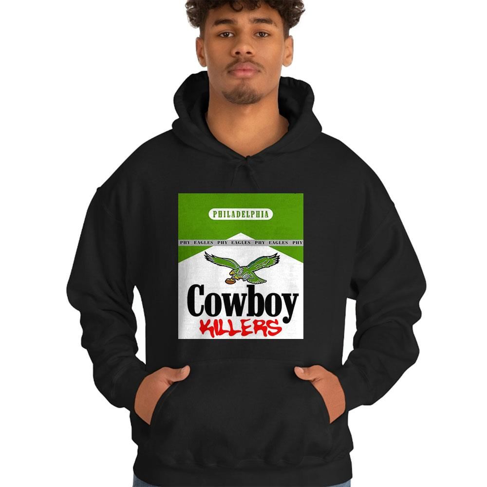Cowboy Killers Philadelphia Eagles Marlboro Shirt Cowboy Killers Philadelphia Eagles Marlboro Shirt
