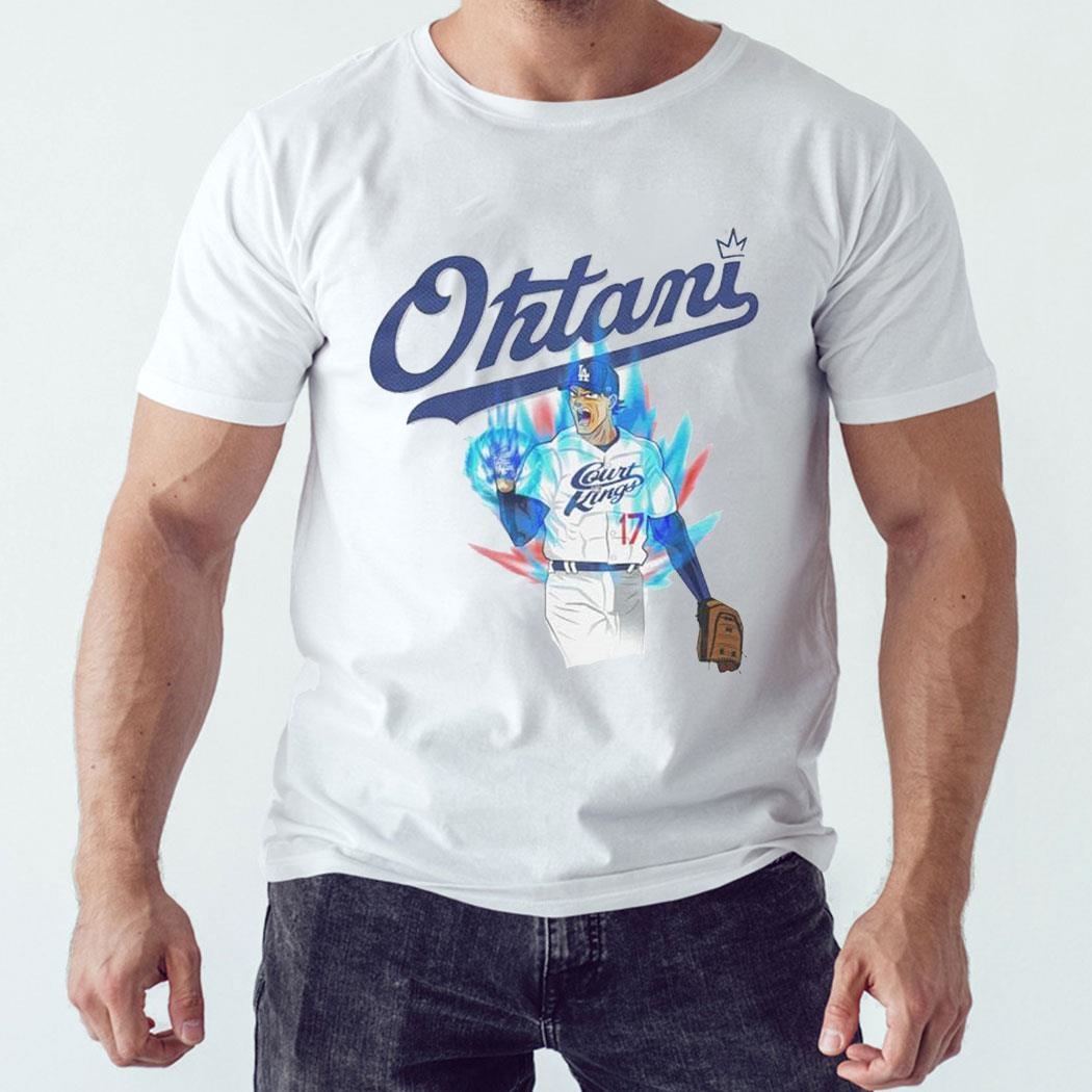 Los Angeles Dodgers Ohtani Introductory Dragon Ball Shirt Long Sleeve Tee