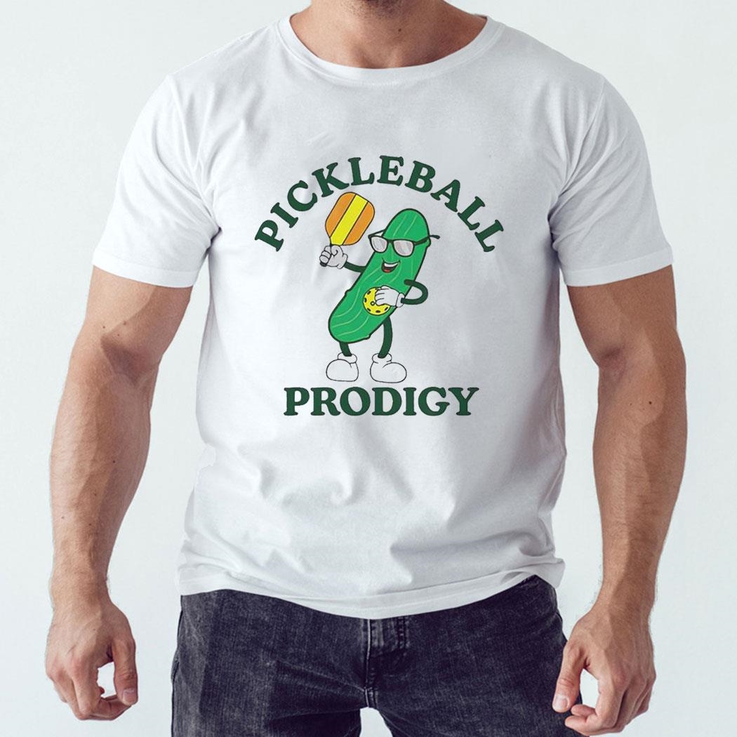 Pickleball Prodigy Funny T-shirt Long Sleeve Tee
