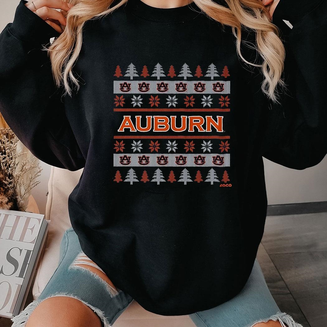 Auburn Tigers Holiday Ugly Sweater Auburn Tigers Holiday Ugly Sweater