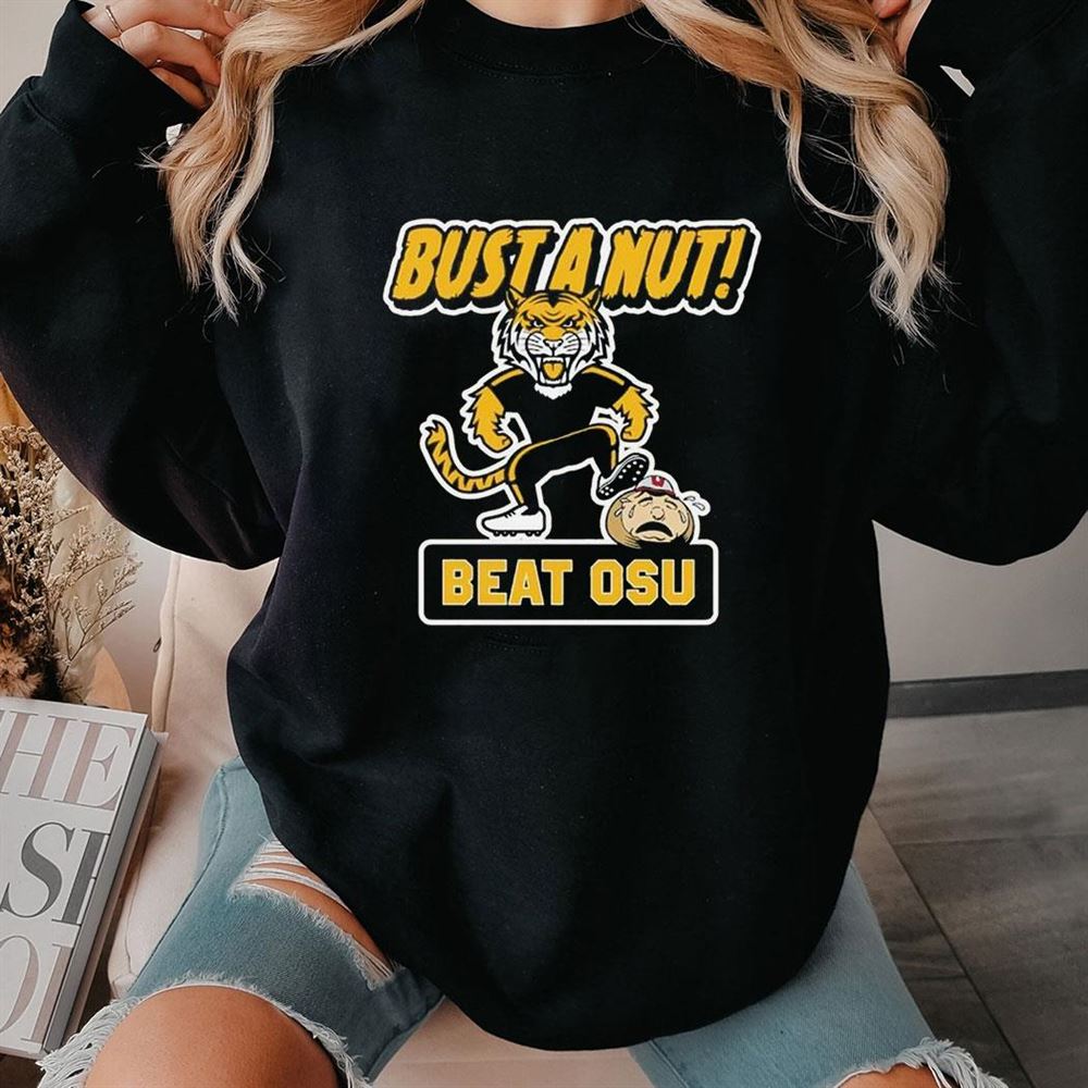 Bust A Nut Anti-ohio State Missouri Shirt Hoodie