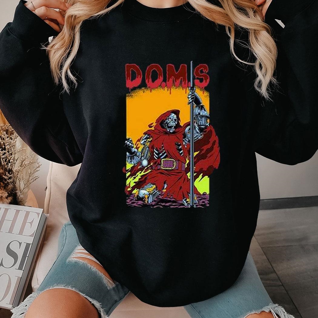 Doms Warrior Skeleton Shirt Hoodie Doms Warrior Skeleton Shirt Hoodie