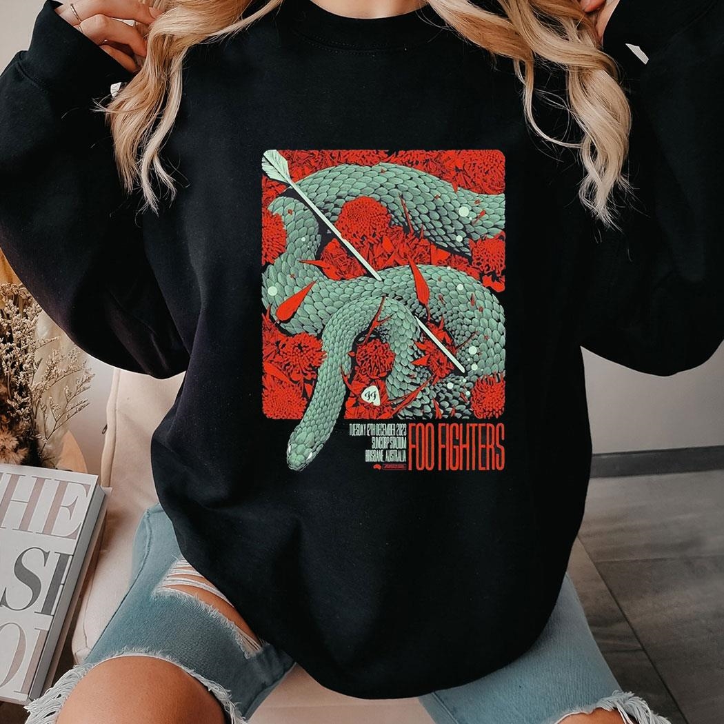 Foo Fighters Tour 2023 Australia Shirt Hoodie