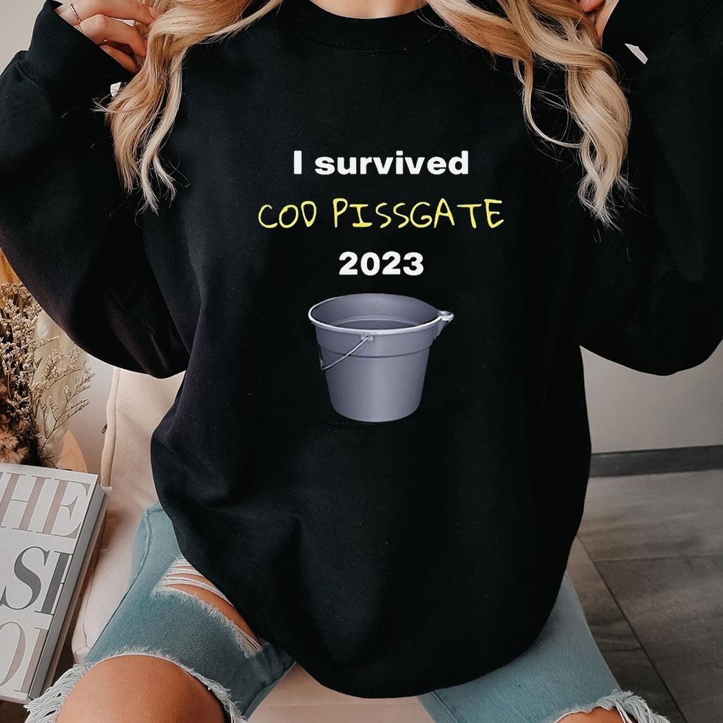 I Survived Cod Pissgate 2023 Shirt Hoodie