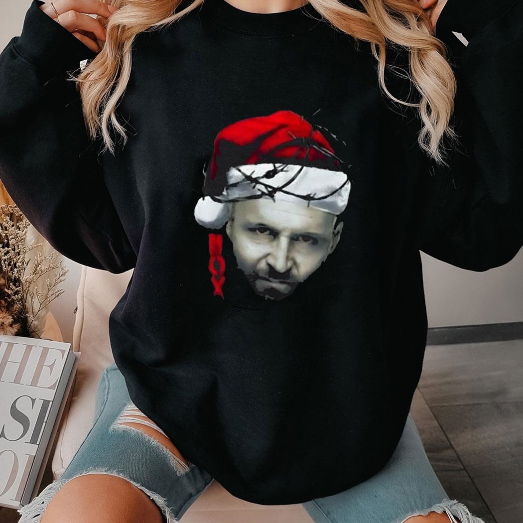 Jon Moxley Santa Mox Red Eyes Shirt Hoodie