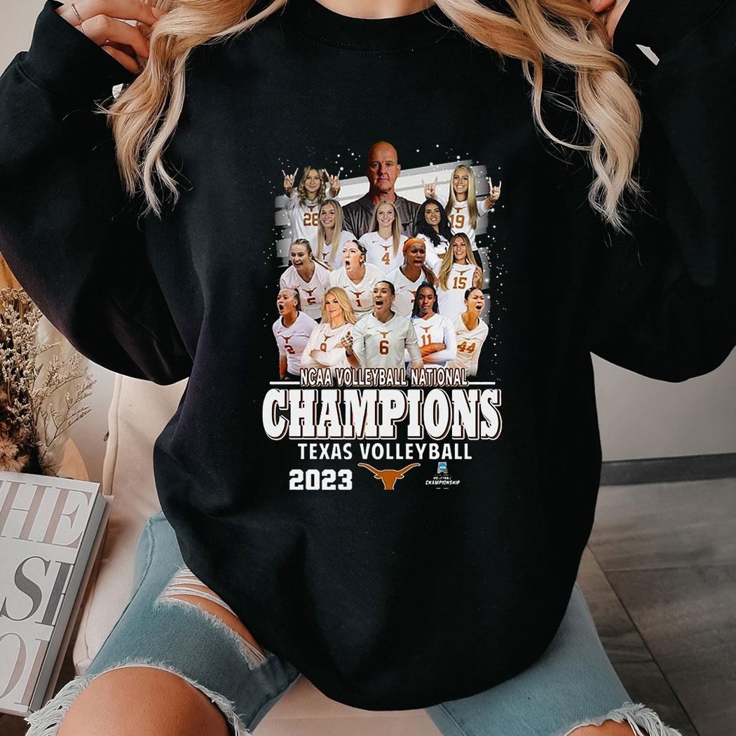 Ncaa Volleyball National Champions 2023 Texas T-shirt Hoodie