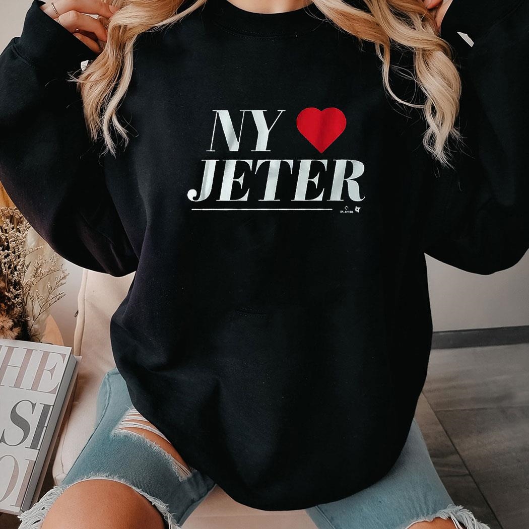 New York Loves Jeter Shirt Hoodie