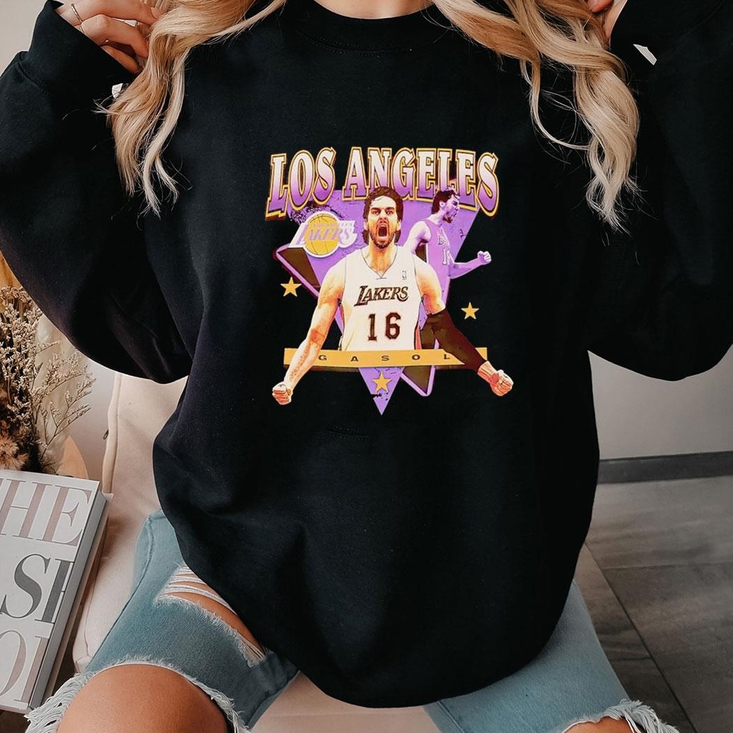 Pau Gasol Nba Los Angeles Lakers Love For The City Shirt Hoodie
