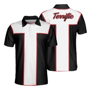 Mr. Terrific Bowling polo shirt