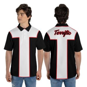 Mr. Terrific Bowling polo shirt