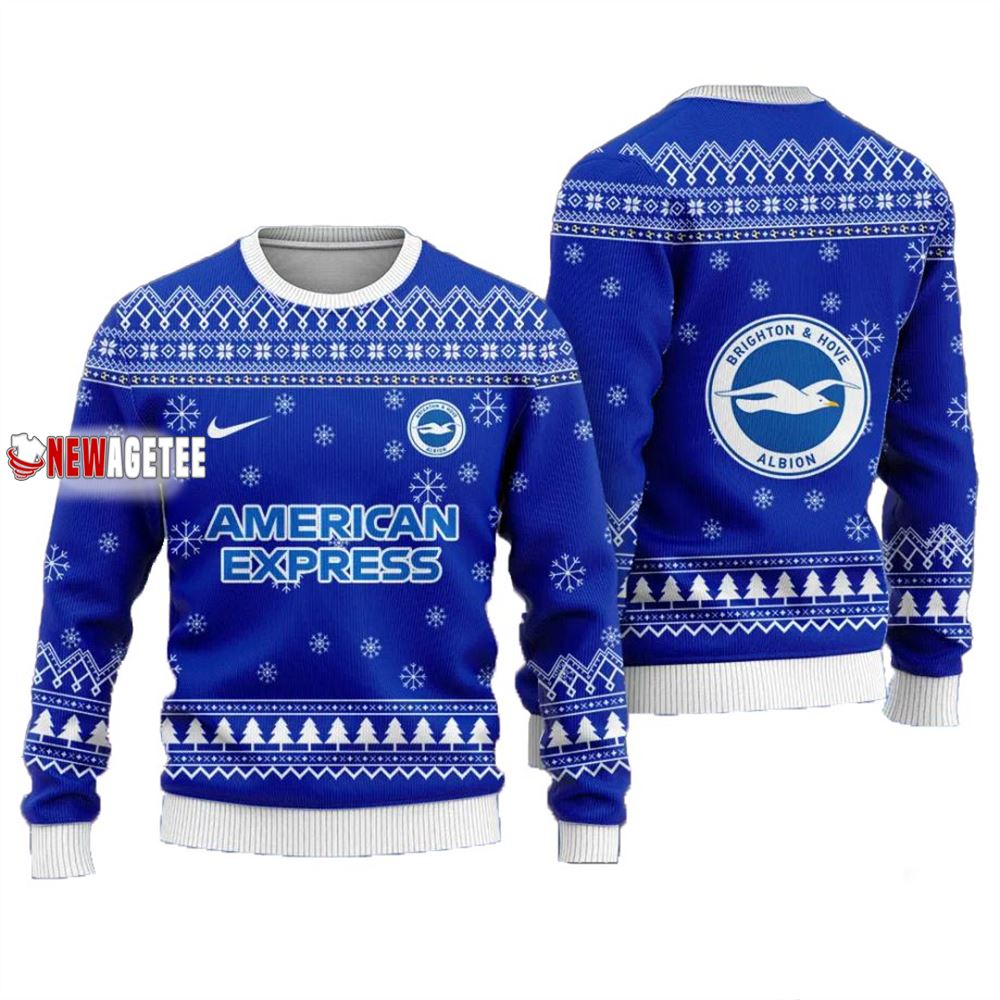 Brighton Hove Albion Fc Christmas Ugly Sweater