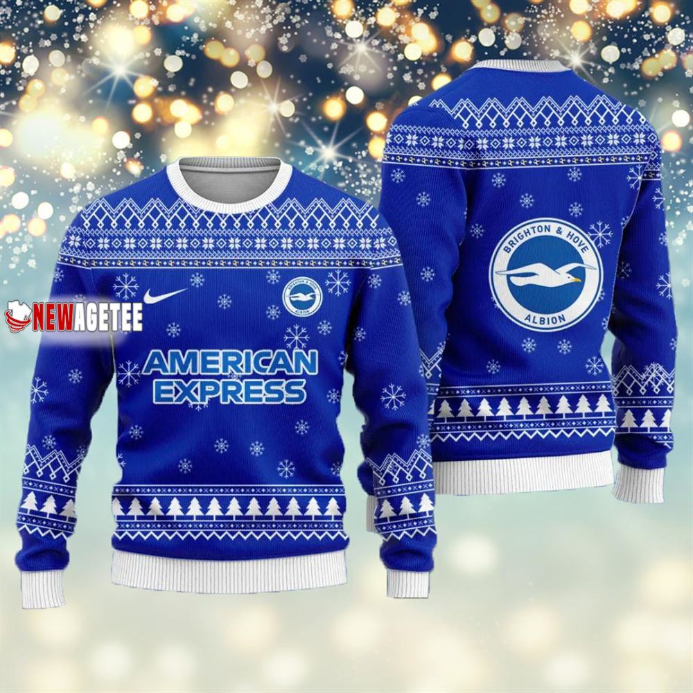 Brighton Hove Albion Fc Christmas Ugly Sweater Brighton Hove Albion Fc Christmas Ugly Sweater