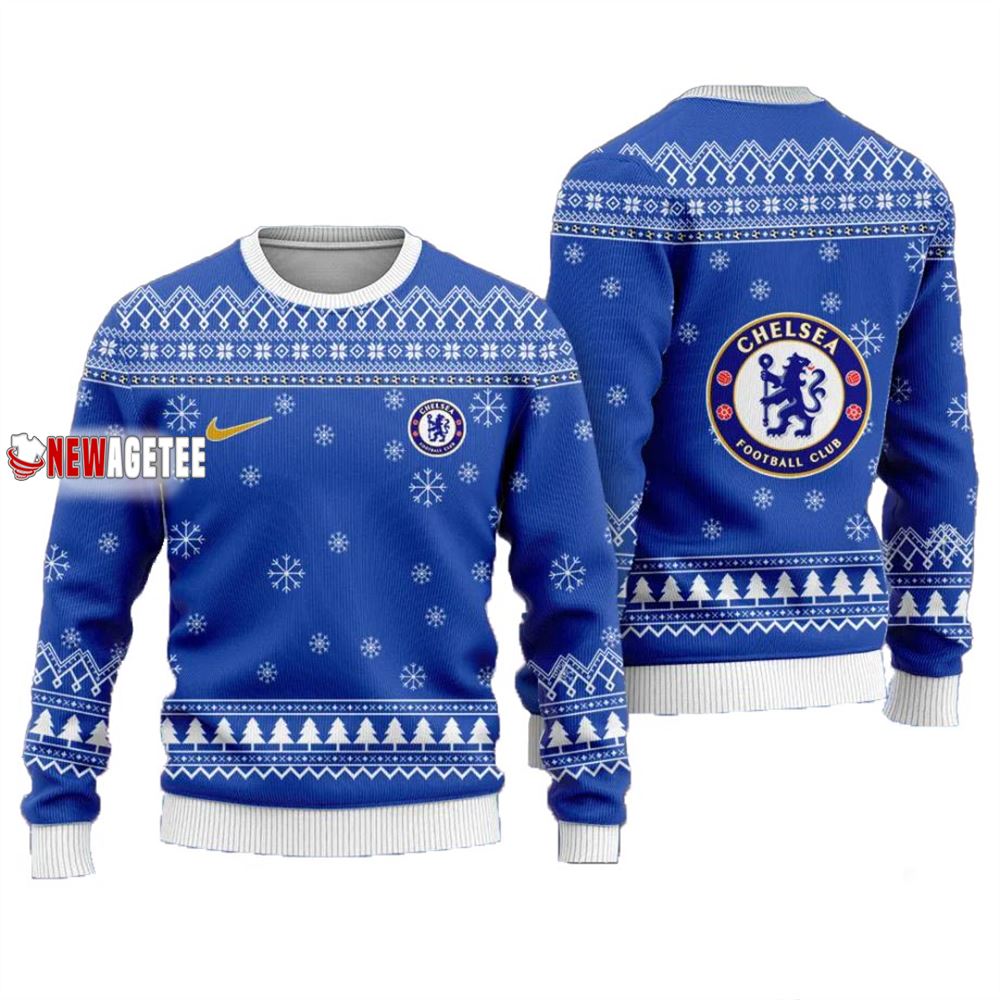 Chelsea Fc Christmas Ugly Sweater