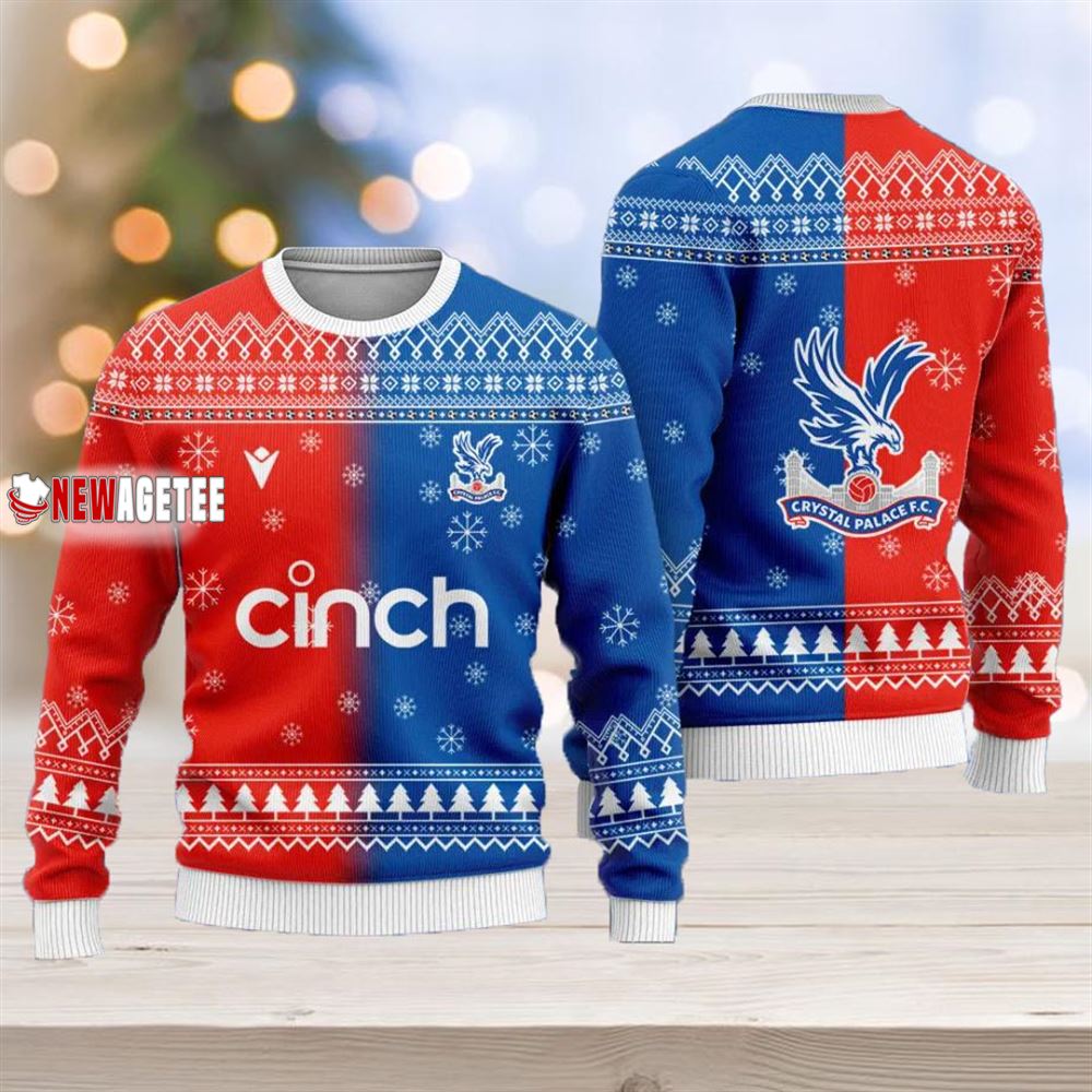 Crystal Palace Fc Christmas Ugly Sweater