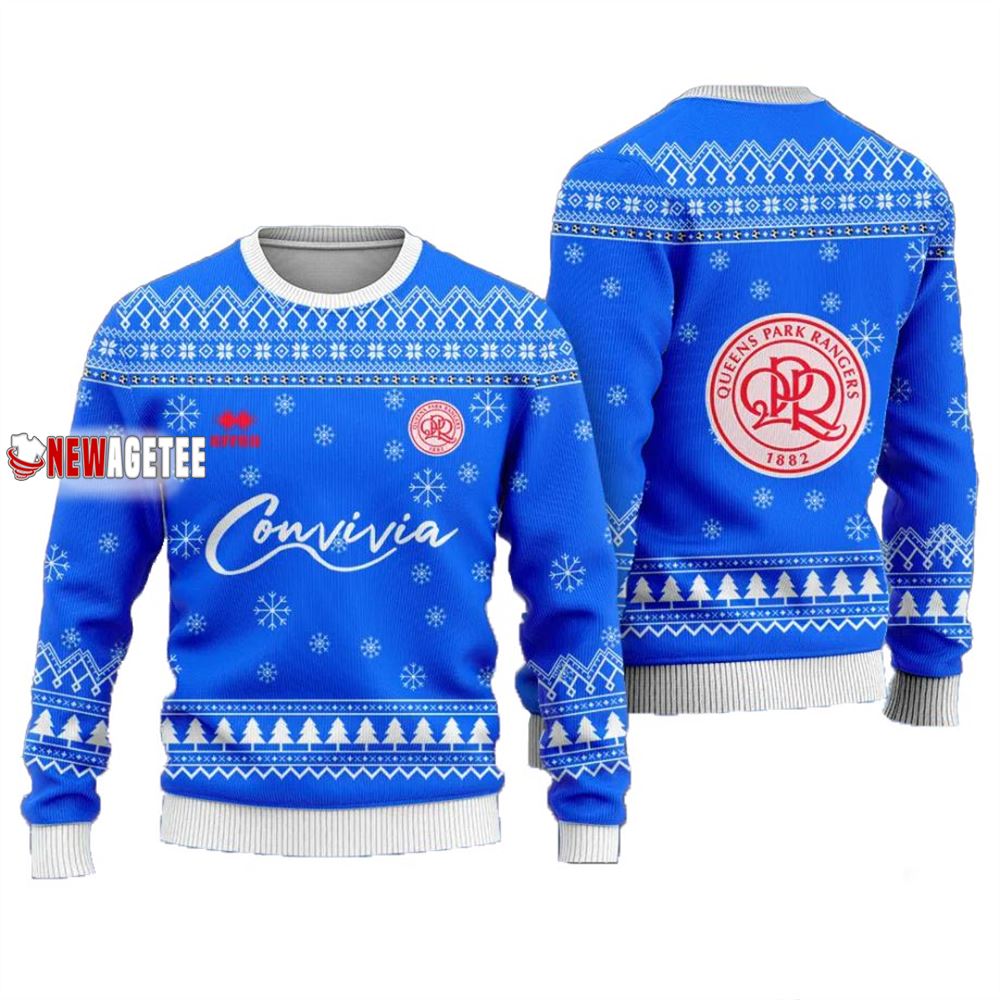 Queens Park Rangers Fc Christmas Ugly Sweater