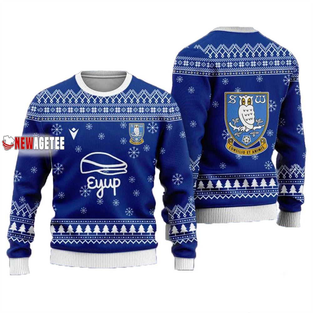 Sheffield Wednesday Fc Christmas Ugly Sweater