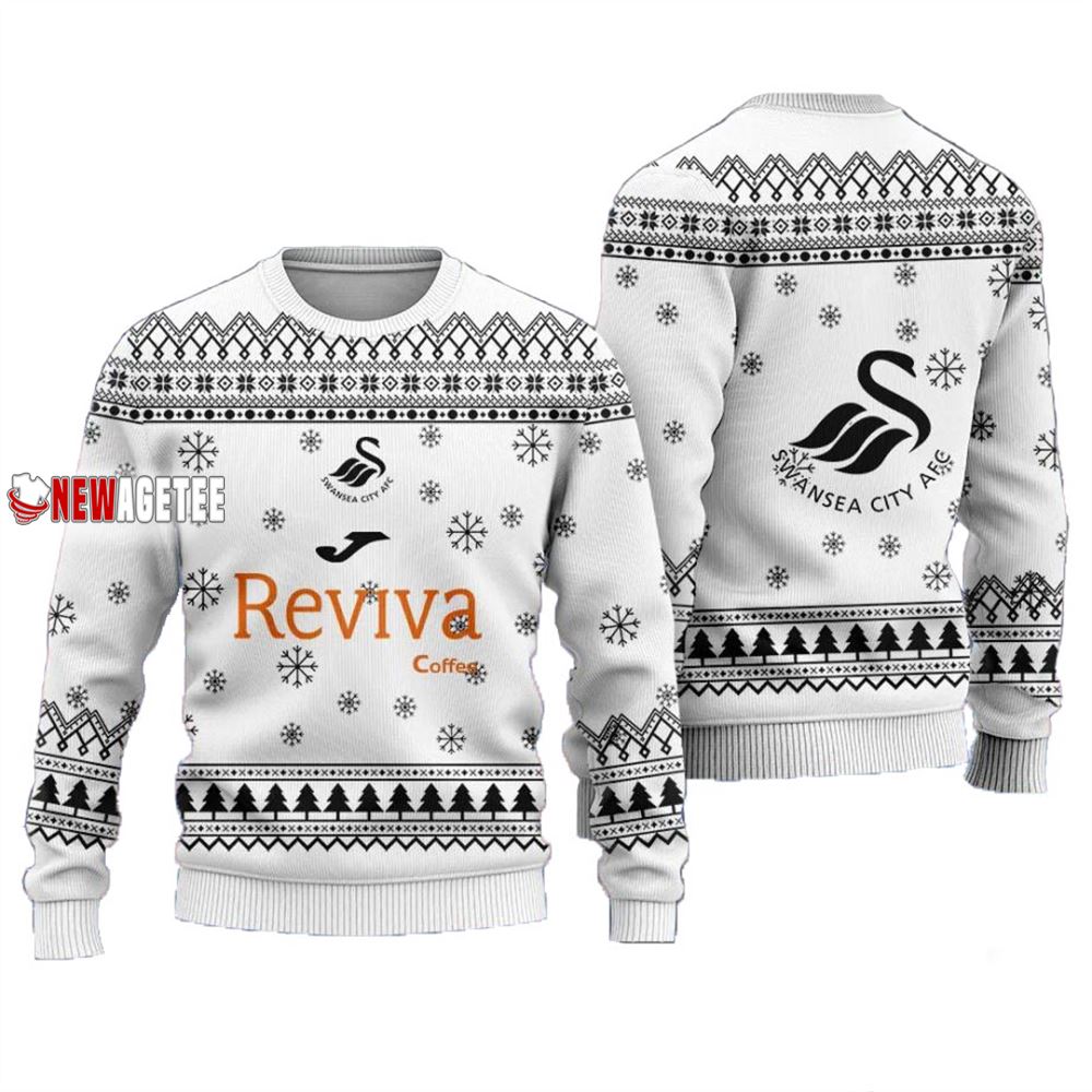 Swansea Afc Christmas Ugly Sweater