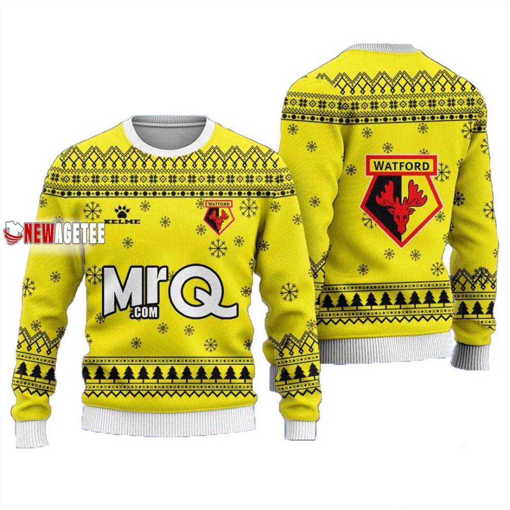 Watford Fc Christmas Ugly Sweater